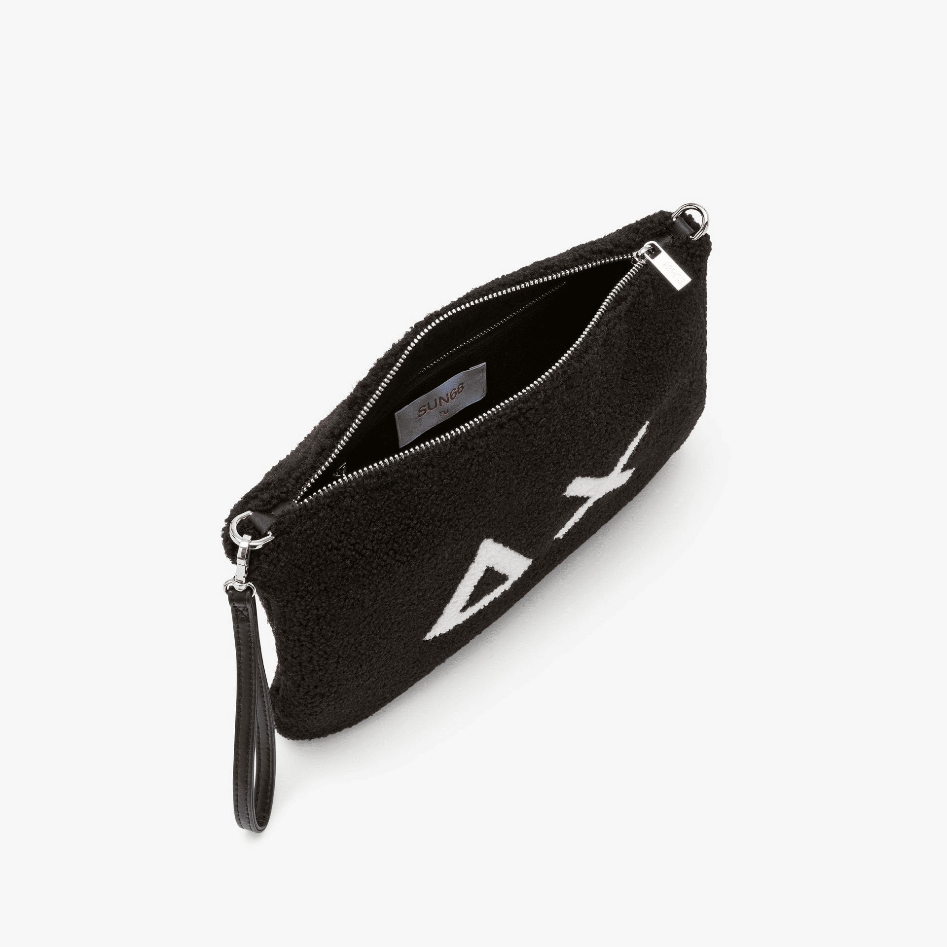 Sun68 Pochette Teddy Nero Donna Invernale