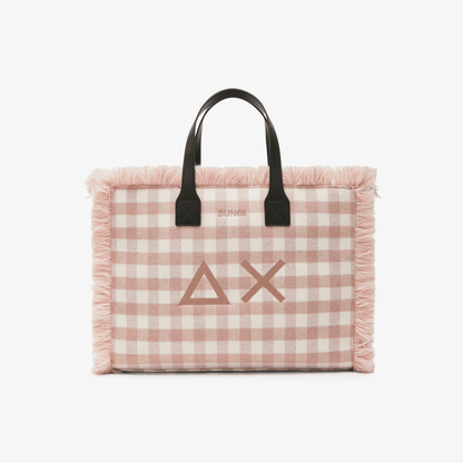 Sun68 Borsa A Mano Donna Inverno Nero Frange
