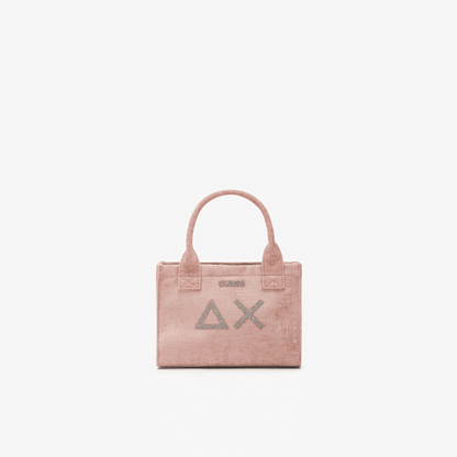Sun68 Mini Shopping Bag Cali Velluto Donna