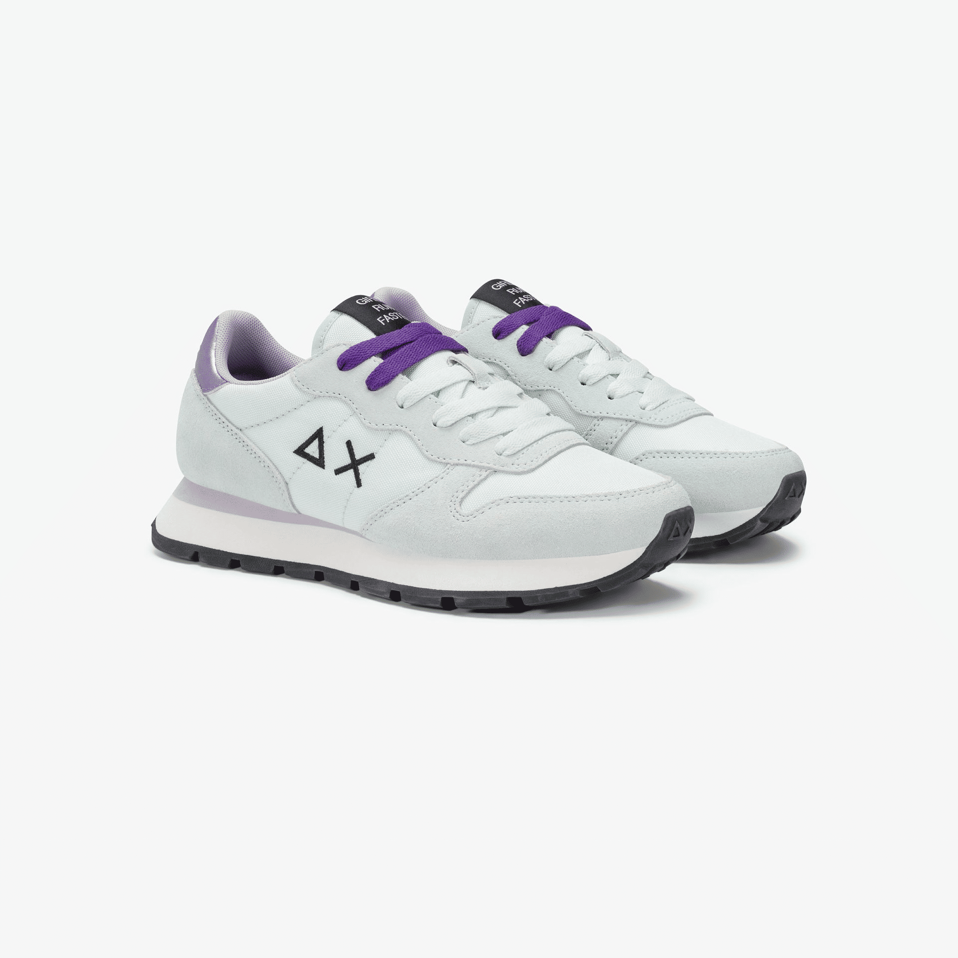 Sun68 Sneaker Ally Solid Donna Nylon Suede