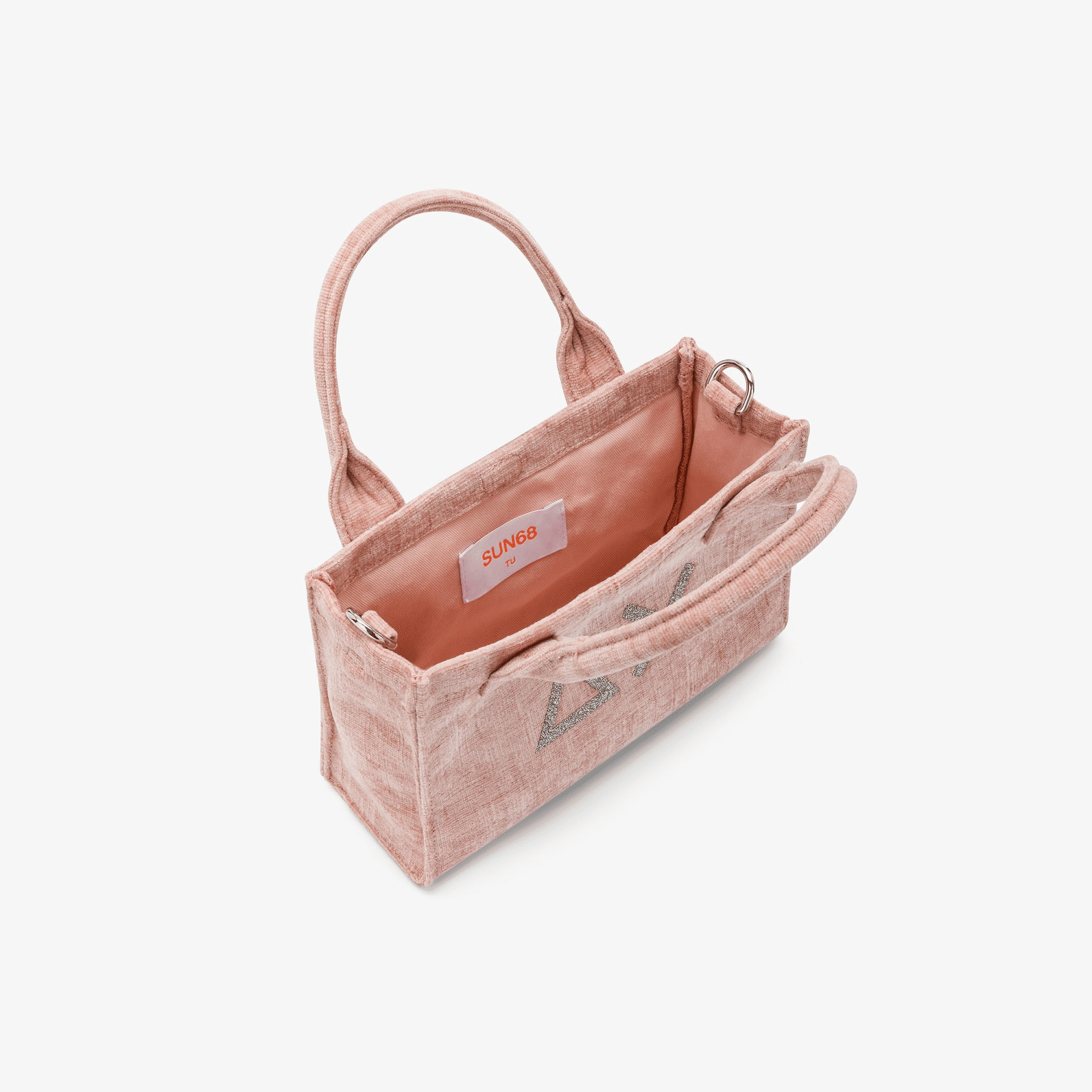Sun68 Mini Shopping Bag Cali Velluto Donna