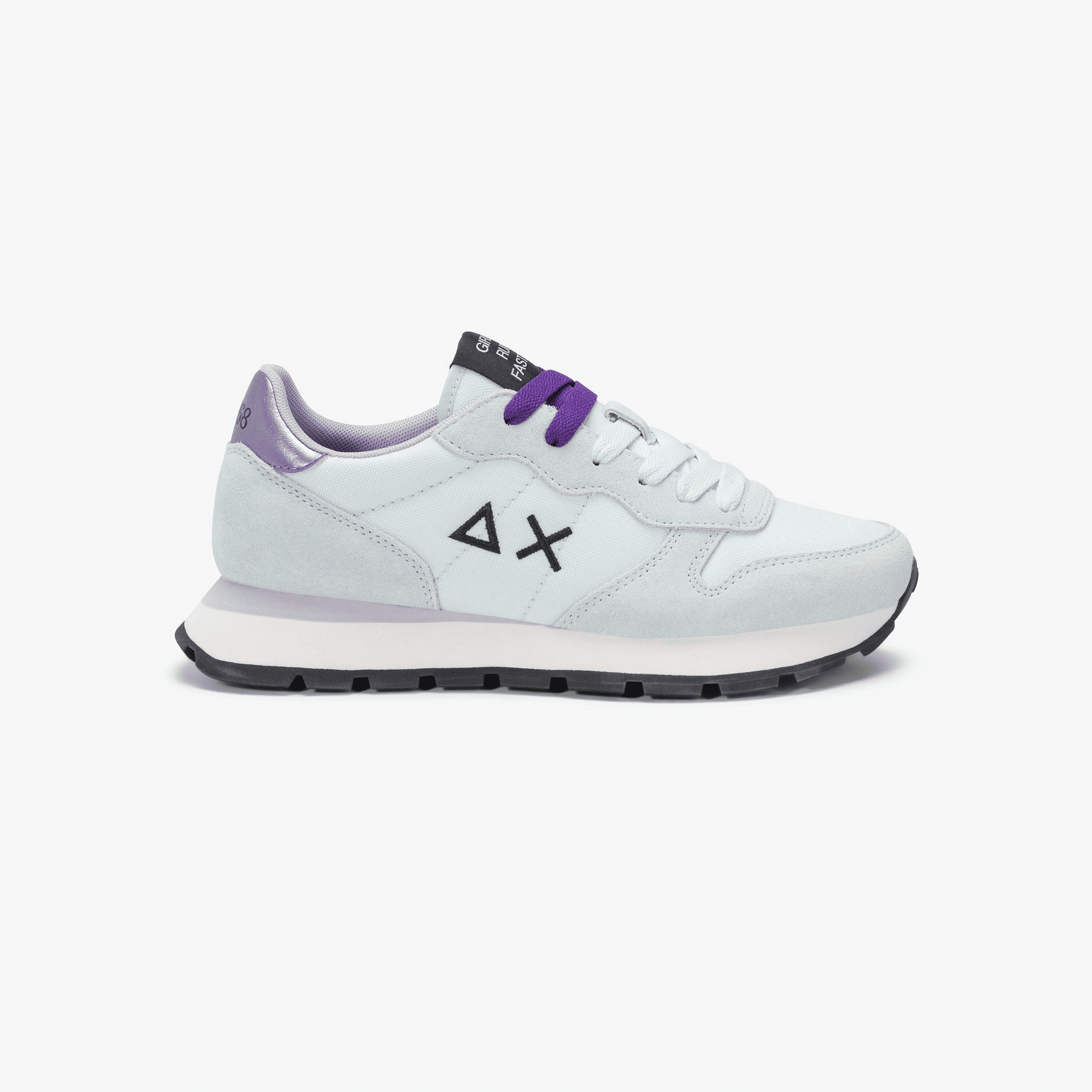 Sun68 Sneaker Ally Solid Donna Nylon Suede