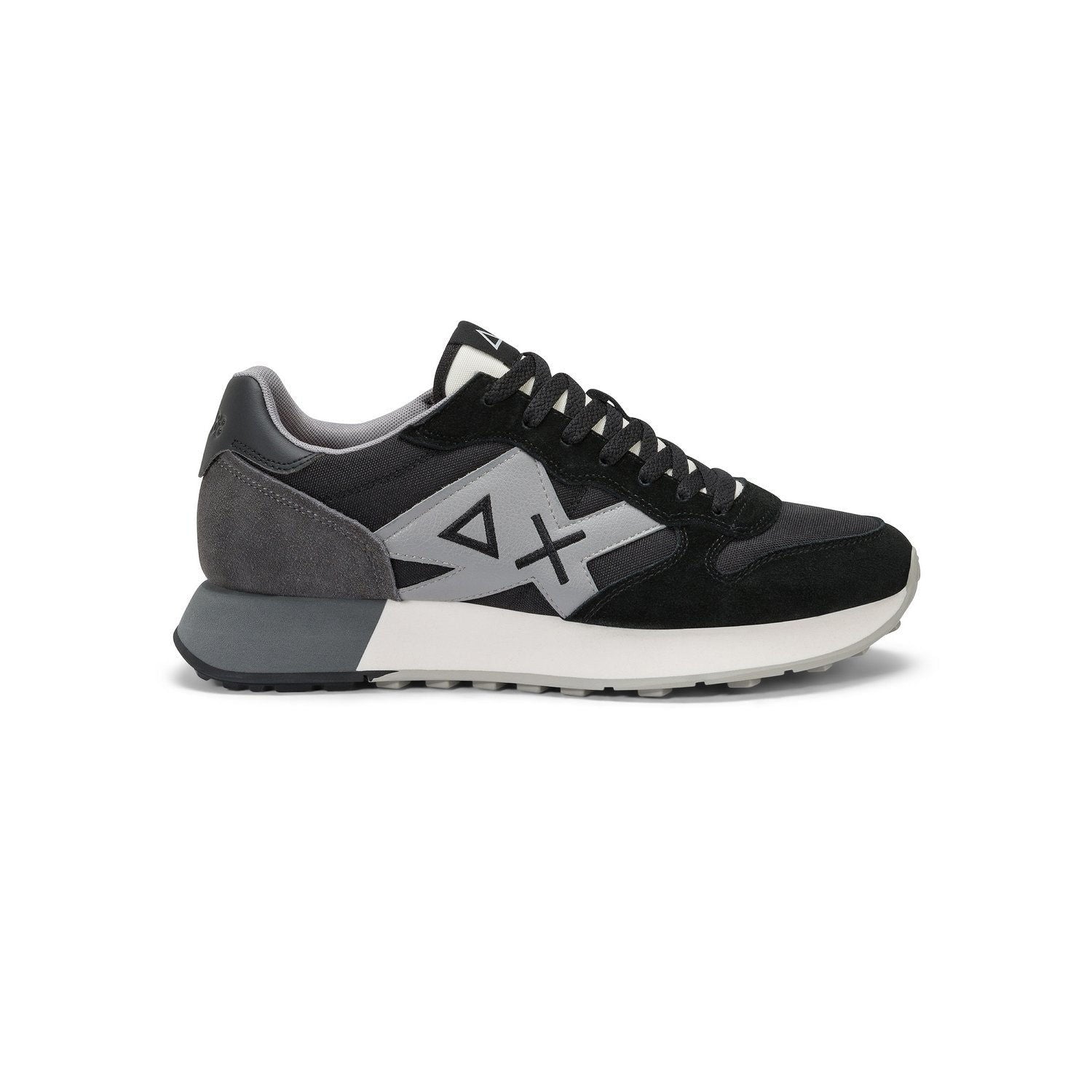 SUN68 Jaki Solid Sneaker Bassa Uomo - Z45113 Nero