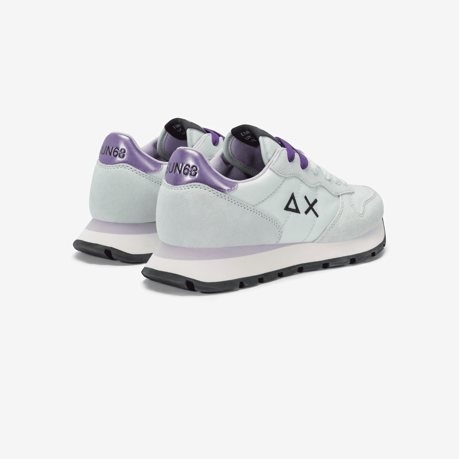 Sun68 Sneaker Ally Solid Donna Nylon Suede