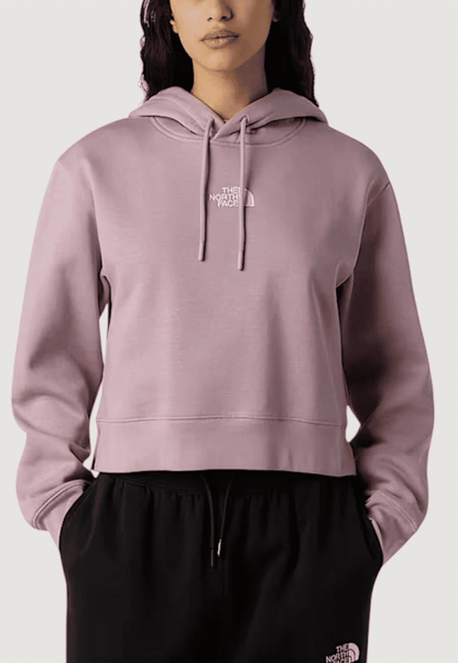 Felpa con cappuccio THE NORTH FACE W ESSENTIAL CROP HOODIE