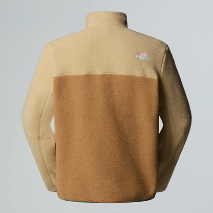 Giacca in pile Yumiori con cerniera a 1/4 da uomo