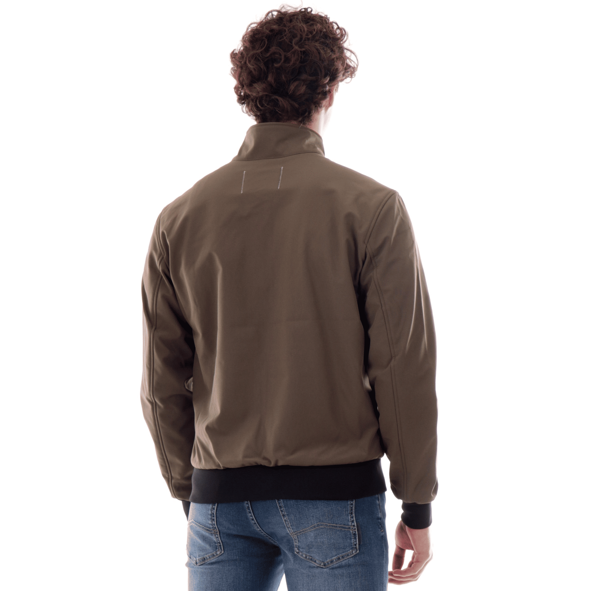 Giacca Refrigiwear verde da uomo full zip Captain G00808