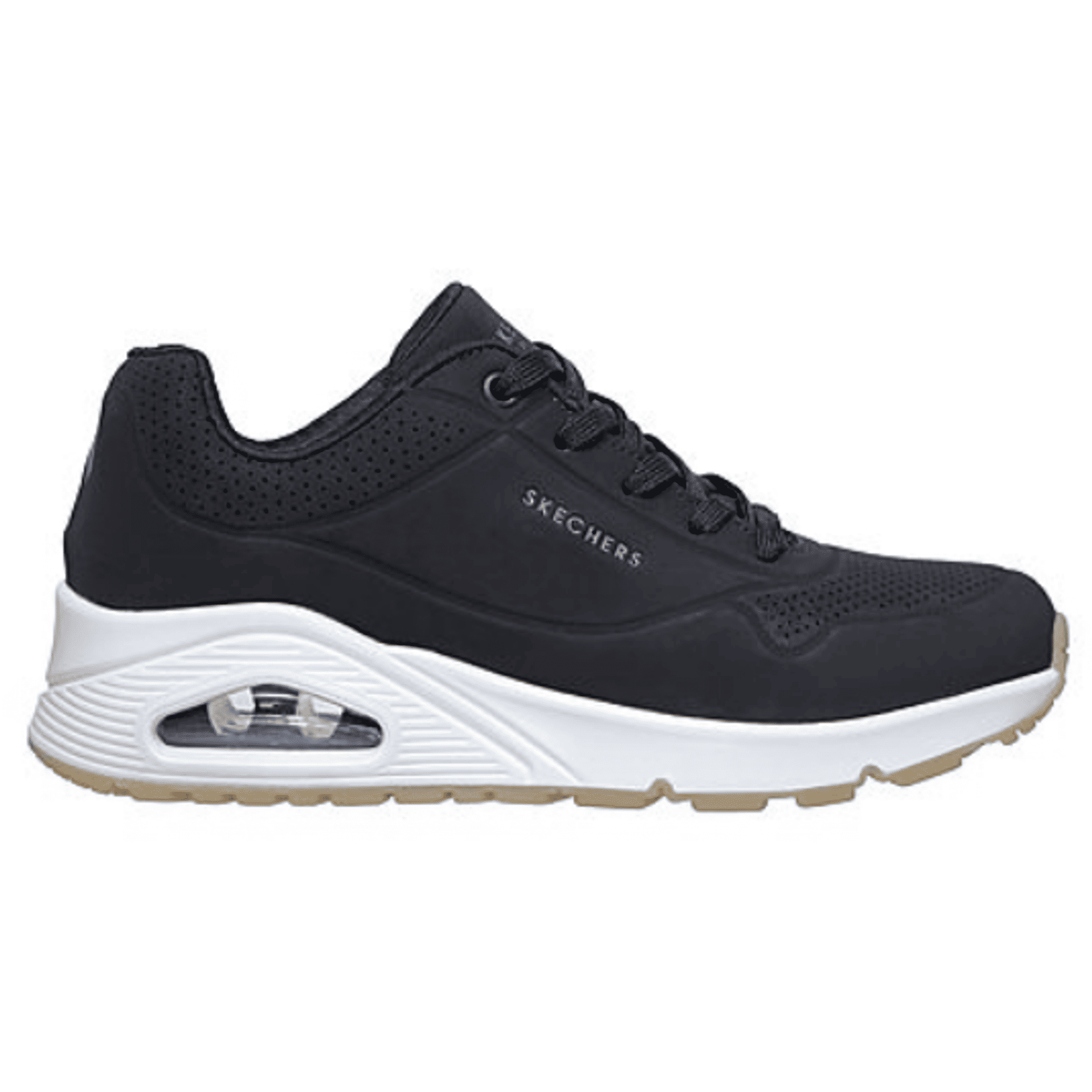 Skechers sneakers da donna Uno Stand On Air nero