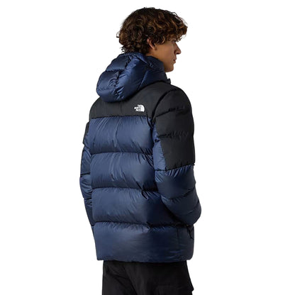 Piumino Uomo corto Diablo 2.0 Blu modello retro