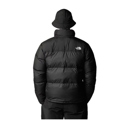 Piumino Uomo Saikuru doppio logo Nero modello retro