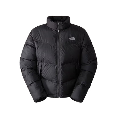 Piumino Uomo Saikuru doppio logo Nero