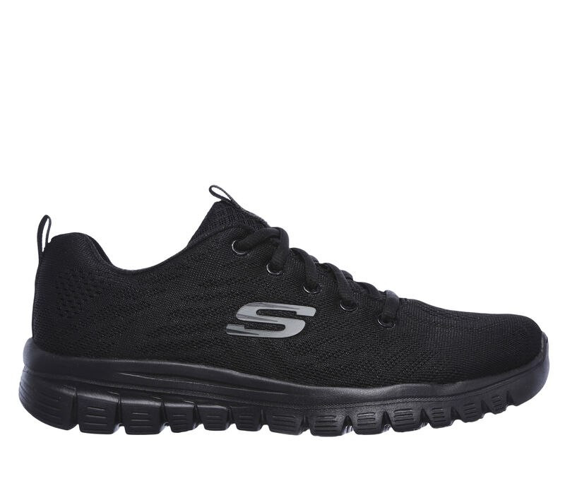 SKECHERS SCARPE RUNNING W DONNA GRACEFUL GET CONNECTED NERE