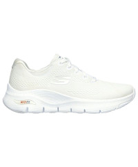 SKECHERS SCARPA RUNNING W DONNA ARCH FIT BIG APPEAL BIANCHE