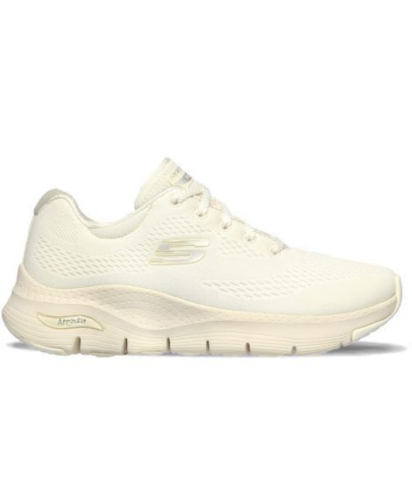 SKECHERS SCARPA RUNNING W DONNA ARCH FIT BIG APPEAL OFF WHITE