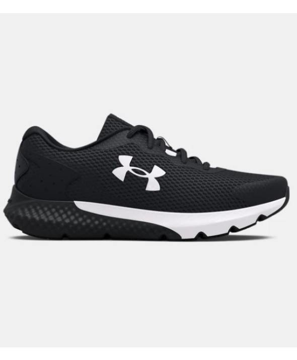 UNDER ARMOUR SCARPA RUNNING UA CHARGED ROGUE 3 NERO BIANCO