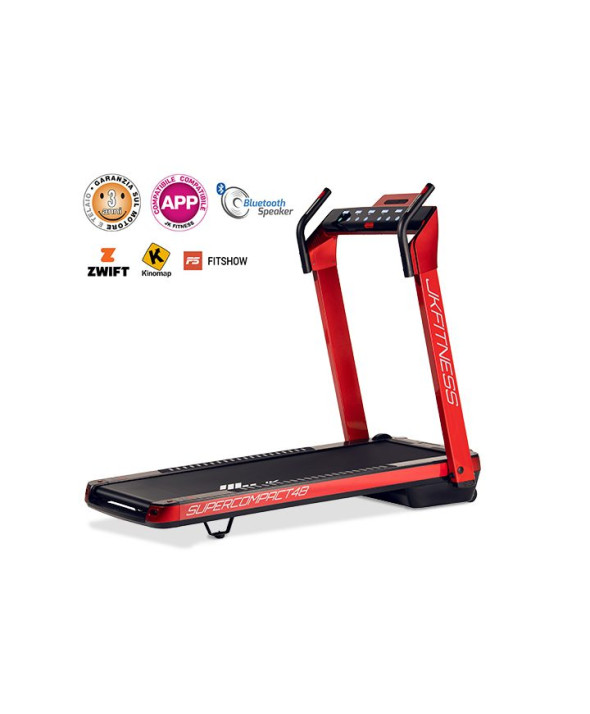 JK FITNESS TAPIS ROULANT SUPERCOMPACT48 RED