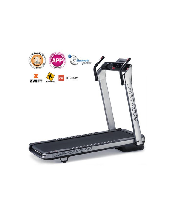 JK FITNESS TAPIS ROULANT SUPERCOMPACT48 SILVER