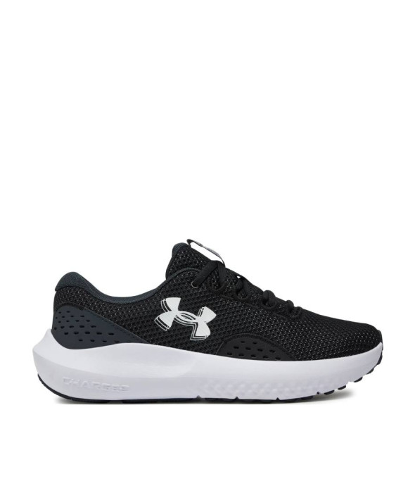 UNDER ARMOUR SCARPA RUNNING W DONNA CHARGED SURGE 4 BLACK/WHITE