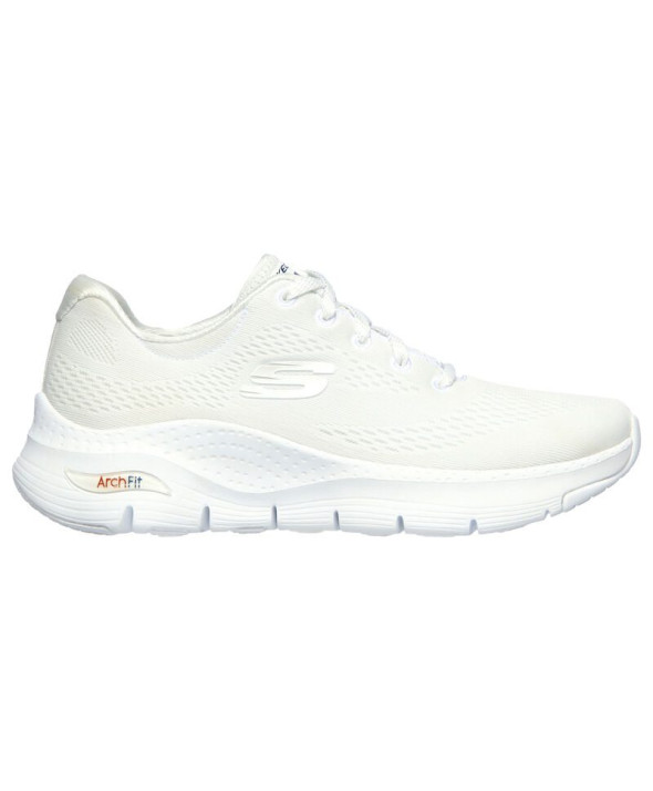 SKECHERS SCARPA RUNNING W DONNA ARCH FIT BIG APPEAL BIANCHE